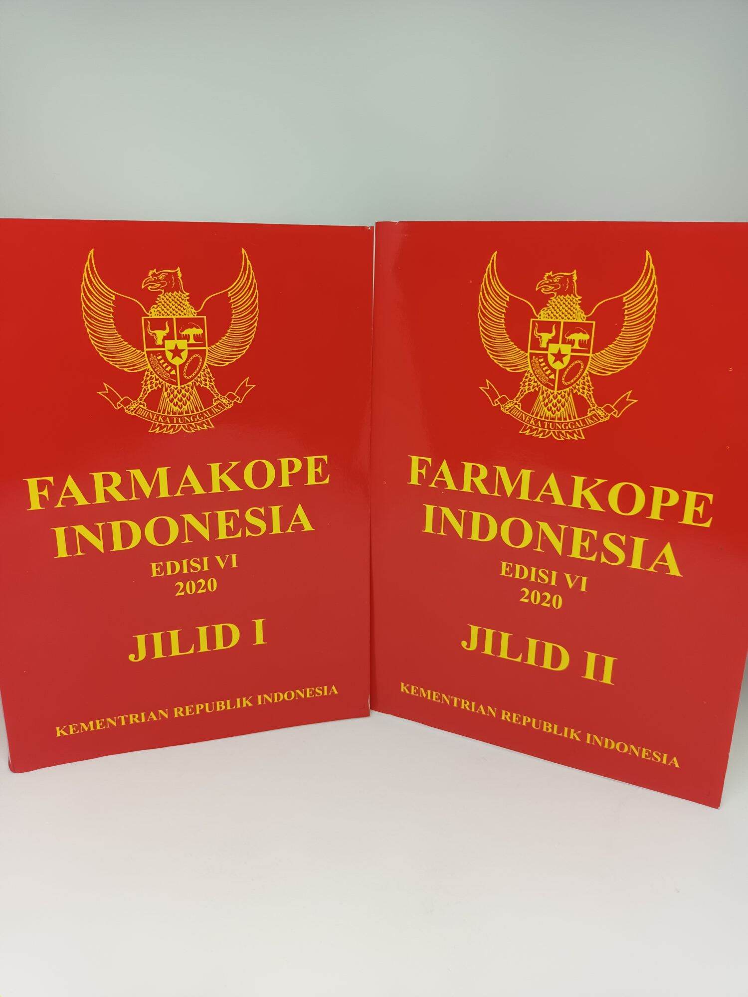 Farmakope Indonesia Edisi VI JIlid 1 dan 2